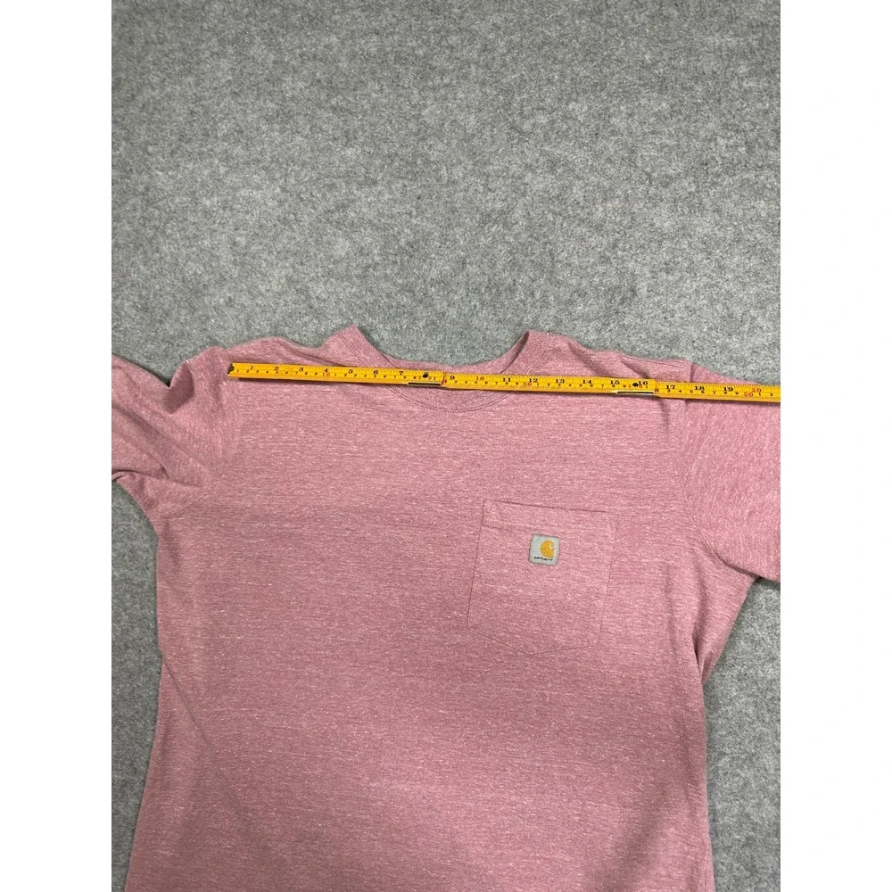 Carhartt Loose Fit Pocket T-Shirt Youth‎ XL Heather Pink Cotton Blend